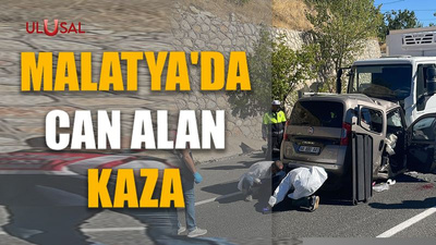 Malatya'da can alan kaza